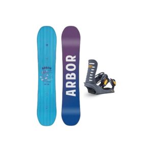 Сноуборд комплект детский ARBOR Cheater 110 x FIX Next