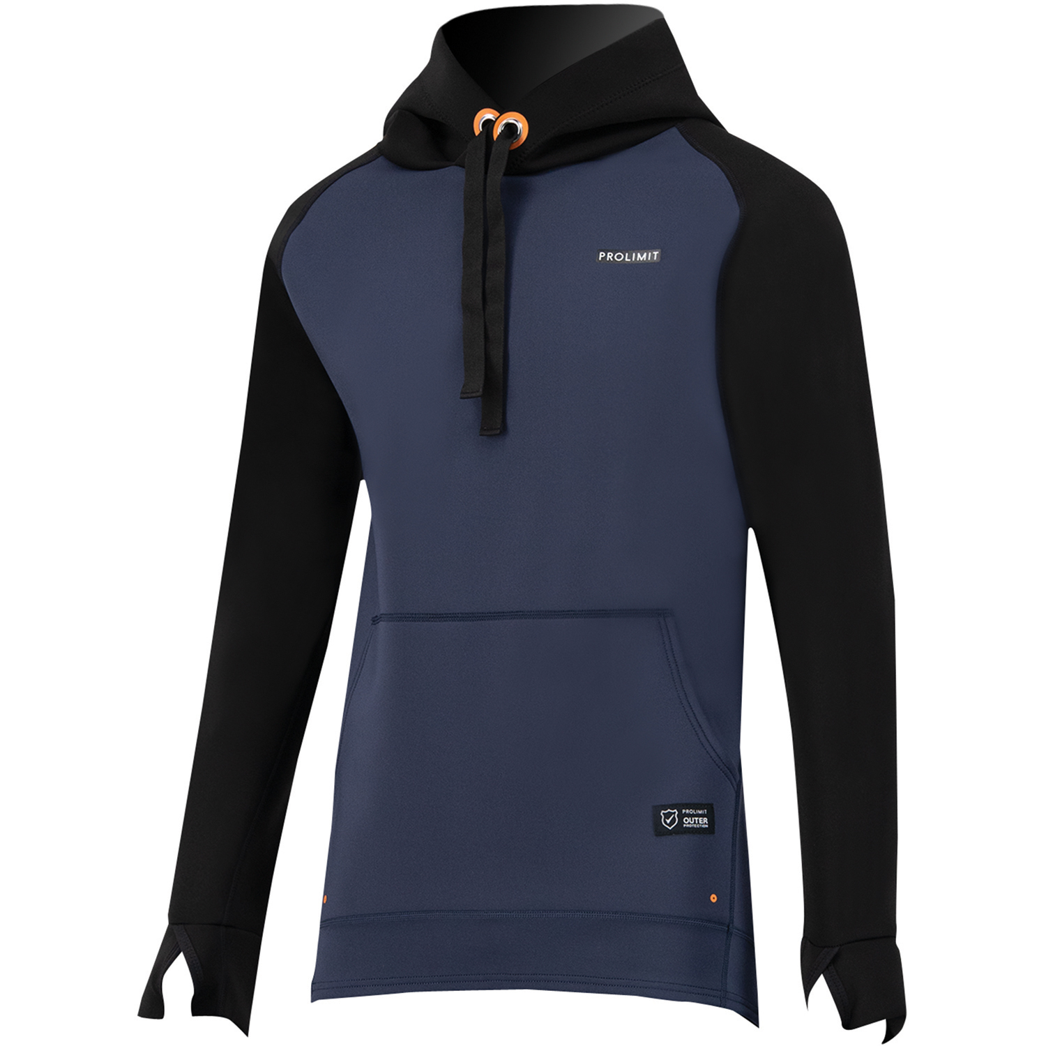 Гидробайка Prolimit SUP Neoprene Hoody 1,5mm Black/Grey — изображение 9