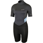Гидрокостюм женский Prolimit Fire V-zip Shorty 2/2 Bl/Gr — изображение 4