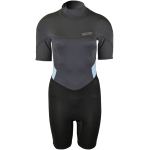 Гидрокостюм женский Prolimit Fire V-zip Shorty 2/2 Bl/Gr — изображение 3