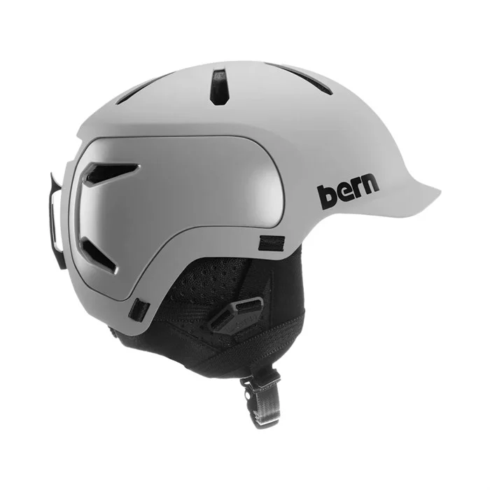 700_223258_1151208.webp Шлем BERN Watts 2.0 MIPS Matte Gray Winter Liner — изображение 1