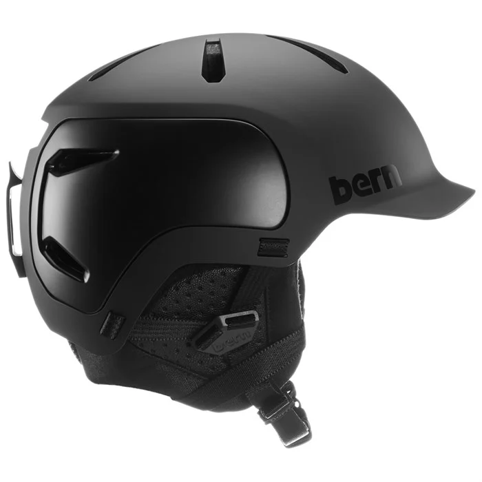 Шлем BERN Watts 2.0 MIPS Matte Black Black Liner