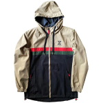 Ветровка SouthBy Focal Zip Grey Green White — изображение 8