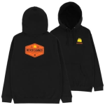 Толстовка джемпер Never Summer Workwear 2 Pullover Hoodie black
