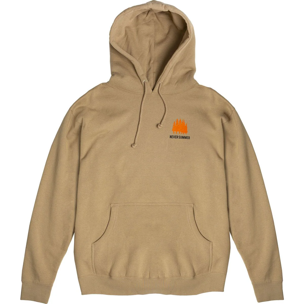 Толстовка джемпер Never Summer Workwear 2 Pullover Hoodie sand