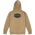 Толстовка джемпер Never Summer Workwear 2 Pullover Hoodie sand — изображение 2