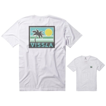 Футболка VISSLA Horizon Tee White