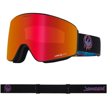 Маска DRAGON PXV RATTLED / LL Red ION+ LL AMBER